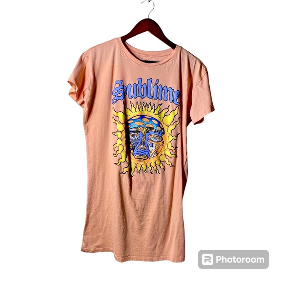 URBAN OUTFITTERS SUBLIME GRAPHIC T-SHIRT DRESS | Women’s size S - Picture 1 of 3